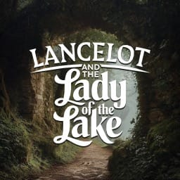 Lancelot and the Lady of the Lake