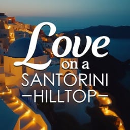 Love On A Santorini Hilltop